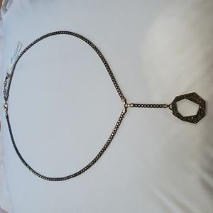 Lucky Brand Brass Necklace